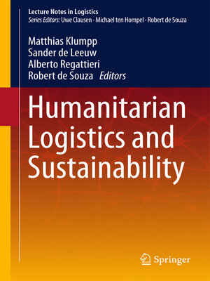 cover image of Humanitarian Logistics and Sustainability